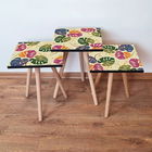 Set masute 3 piese, Leona, 3SHP139, Multicolor