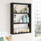 Raft de perete, Locelso, PR1, 43.2x60x9cm, Negru