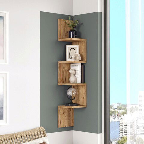 Raft de perete, Locelso, WL9-A, 22x117.2x22cm, Pinul Atlantic