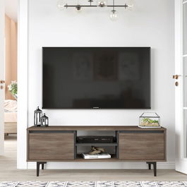 Comoda TV, Locelso, AR1, 140x48.1x35.5cm, Maro / Antracit