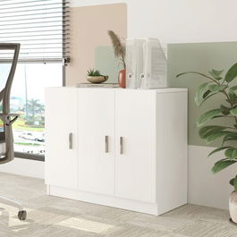Dulap multifunctional, Locelso, Vario E, 89.1x73.8x38.1cm, Alb