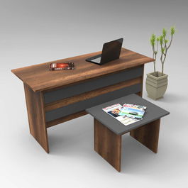 Set de mobilier de birou, Locelso, VO8, Nuc / Antracit