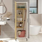 Dulap multifunctional, Locelso, DY1-WK, 50.4x165x35.7cm, Nuc / Alb