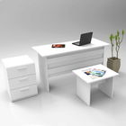 Set de mobilier de birou, Locelso, VO9, Alb