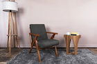 Scaun, Massive Design, Melody, 64x93x50cm, Fag / Antracit