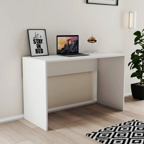 Birou, Mezza, Silence, 120x75x51.5cm, Alb