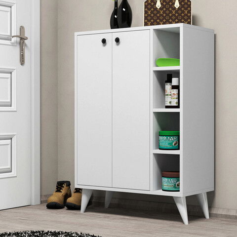 Pantofar, Mezza, Multi 1810, 72x105x35cm, Alb