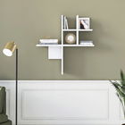 Raft de perete, Minima, Balance, 74x75x22cm, Alb