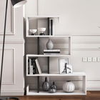 Corp biblioteca, Minima, Longway, 80x100x22cm, Alb / Antracit