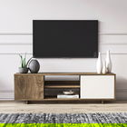 Comoda TV, Minima, Garbatella, 160x52x35cm, Nuc / Alb
