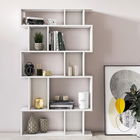 Corp biblioteca, Minima, Piramide Wide , 90x160x22cm, Alb
