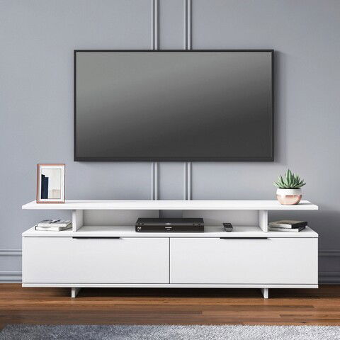 Comoda TV, Minima, Dream, 150x47x35cm, Alb