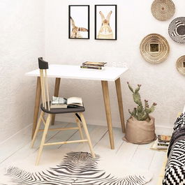 Birou, Mod Design, Lery, 80x74x60cm, Alb