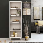 Corp biblioteca, Mod Design, Potena, 50x162x25cm, Alb