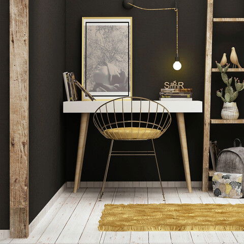Birou, Mod Design, Veronika, 100x74x60cm, Alb