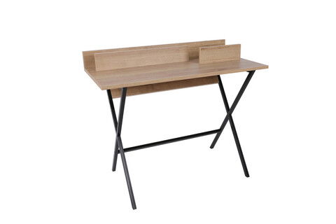 Birou, Mod Design, Panama, 100x50x89cm, Stejar / Negru