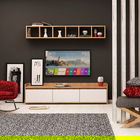 Comoda TV, Mod Design, Liçi, Cm, Stejar / Alb
