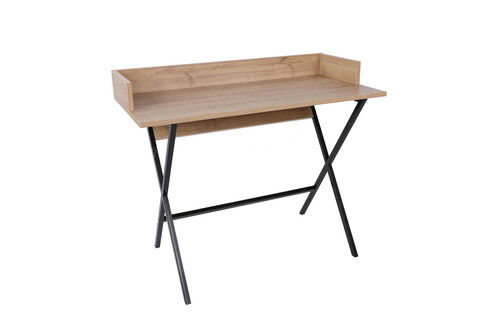Birou, Mod Design, Monaco, 100x50x89cm, Stejar / Negru