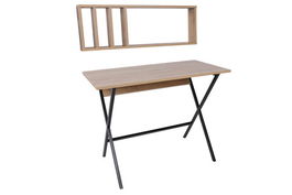 Birou, Mod Design, Oslo, Cm, Stejar / Negru