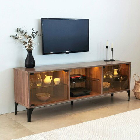 Comoda TV, Neostill, Olympos, 160x55x35cm, Nuc