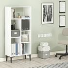 Corp biblioteca, Olivia, Penta, 60x138.6x29.6cm, 100% PAL melaminat, Alb