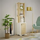 Corp biblioteca, Olivia, Anka, 29.6x134.6x21.6cm, 100% PAL melaminat, Alb / Stejar safir