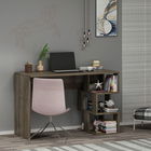Birou, Olivia, Dardanos, 110x73.8x50cm, 100% PAL melaminat, Nuc