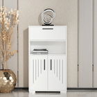 Dulap multifunctional, Olivia, Perfect, 72x123.6x35cm, 100% PAL melaminat , Alb