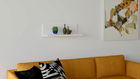 Raft de perete, Puqa Design, Fane, 60x19.6x21.6cm, 100% PAL melaminat, Alb