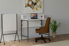 Birou, Puqa Design, Uso, Cm, 100% PAL melaminat, Alb / Negru