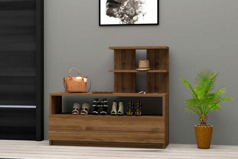 Pantofar, Puqa Design, Airy, Cm, 100% PAL melaminat, Maro