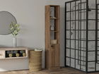 Dulap de baie, Puqa Design, Trend, 30x170x29.6cm, 100% PAL melaminat, Nuc