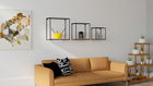 Raft de perete, Puqa Design, Fato, 50x50x22cm, 100% PAL melaminat, Safir