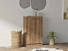 Dulap multifunctional, Puqa Design, Defne, 60x100x31.6cm, 100% PAL melaminat, Nuc