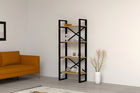 Corp biblioteca, Puqa Design, Alaro, 66x150x32cm, 100% PAL melaminat, Safir