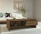Măsuţă de cafea, Puqa Design, Boey, 110x35x60cm, 100% PAL melaminat, Nuc