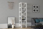 Corp biblioteca, Puqa Design, Creator, 49.8x180x33.6cm, 100% PAL melaminat, Alb