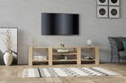 Comoda TV, Puqa Design, Technic, 159.8x40x33.6cm, 100% PAL melaminat, Safir