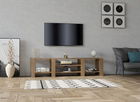 Comoda TV, Puqa Design, Technic, 159.8x40x33.6cm, 100% PAL melaminat, Nuc