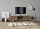 Comoda TV, Puqa Design, Shape, 160x50x40cm, 100% PAL melaminat, Nuc