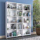 Corp biblioteca, Rani, HC103, 144.6x169x20cm, 100% PAL melaminat, Alb