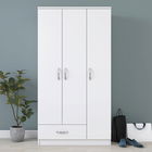 Dulap pentru haine, Rani, BA102, 90x170x43cm, 100% PAL melaminat, Alb