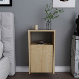 Noptiera, Retricy, Carlin, 36x25.3x61.4cm, 100% PAL melaminat, Stejar