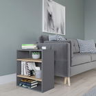 Masuta, Retricy, Harpet, 59.6x29.6x63.2cm, 100% PAL melaminat, Antracit / Stejar