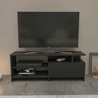 Comoda TV, Retricy, Pulaski, 120x29.9x45.6cm, 100% PAL melaminat, Antracit