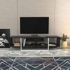 Comoda TV, Retricy, Asal 150, 150x35.2x40cm, 100% PAL melaminat, Negru / Alb