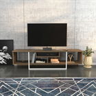 Comoda TV, Retricy, Asal 150, 150x35.2x40cm, 100% PAL melaminat, Alb / Nuc