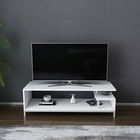 Comoda TV, Retricy, Reilly, 120x44.6x37.6cm, 100% PAL melaminat, Alb