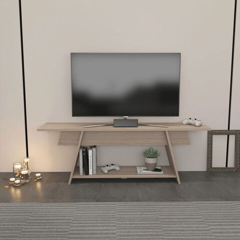 Comoda TV, Retricy, Lanca 120, 120x35x50cm, 100% PAL melaminat, Córdoba