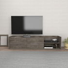 Comoda TV, Retricy, Krog, 160x35x36.8cm, 100% PAL melaminat, Wenge
